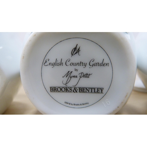 40 - Collection of Brooks & Bentley 'English Country Garden' jars of various seasons and other themes... 