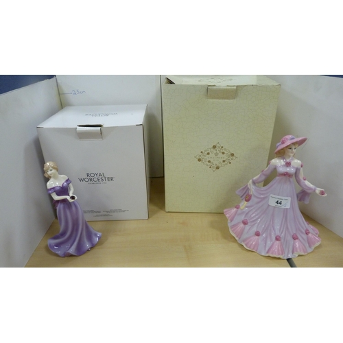 44 - Four Lucerne Collection Limited edition figures to include 'Clarissa' no. 1182/4999, 'Becky' no. 865... 