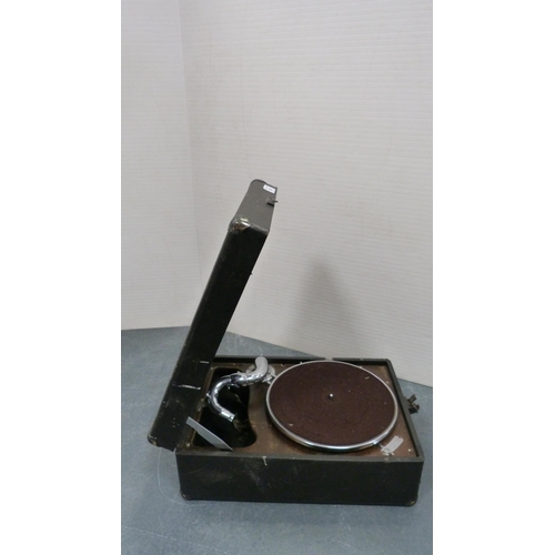 83 - HMV portable gramophone.