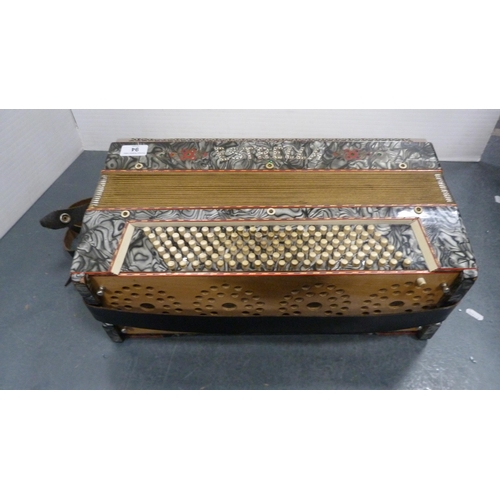 94 - Italian Estrella accordion.