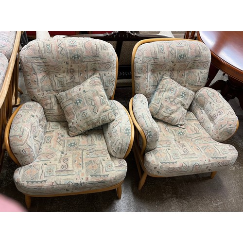 632 - Ercol 3 piece suite