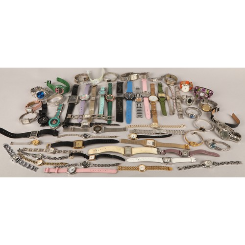 144 - Large quantity of mixed wristwatches, parts, etc