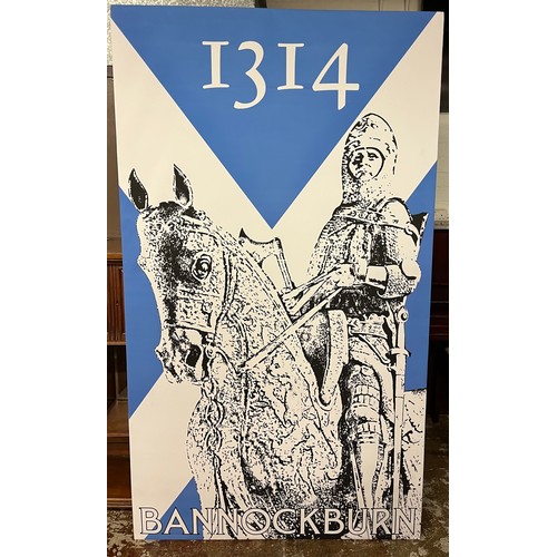 726 - Large Bannockburn  print213cm high, 122cm wide