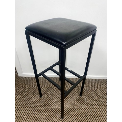 645 - Six Paul Vetrano 'espresso' designer bar stools (6)