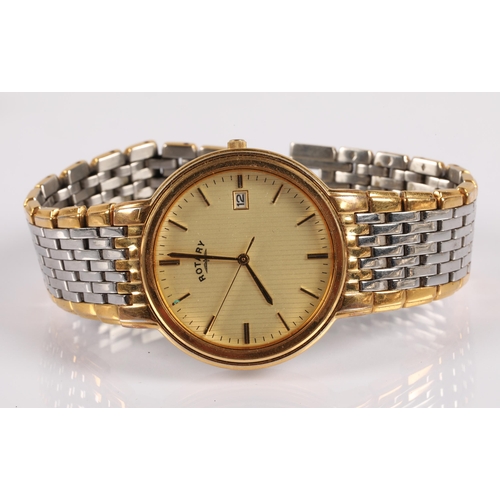 148 - Wristwatches to include mixed carat gold, diamond set platinum, Omega, Rotary, etc