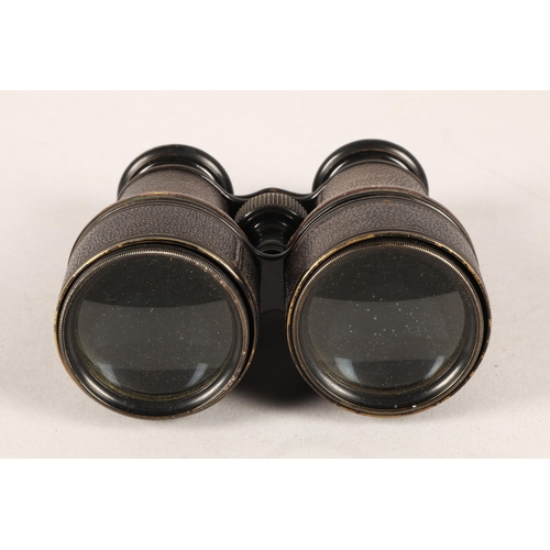 45 - Pair binoculars in leather case