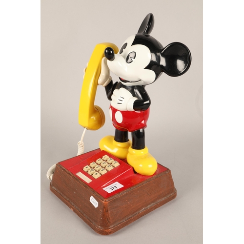 373 - The Mickey Mouse phone, Model No.TMIF800