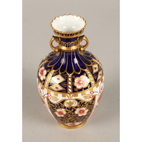 384 - Royal Crown Derby stem vase