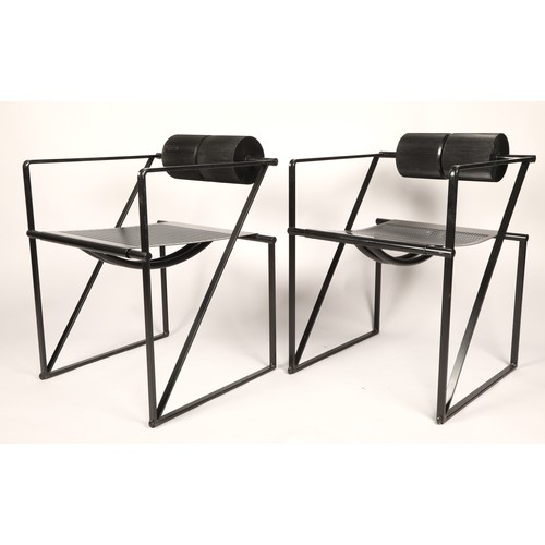 641 - Mario Botta 'Seconda' designer dining chairs  (6)