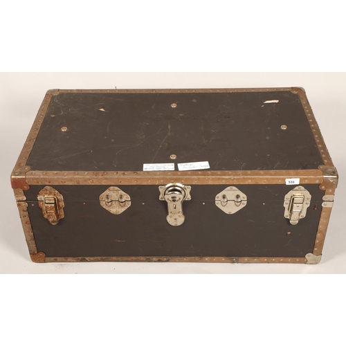 535 - Large vintage trunk