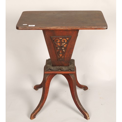 654 - Mahogany side table