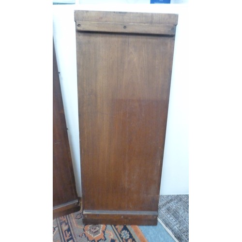 294 - Mahogany extending dining table with two additional leaves.