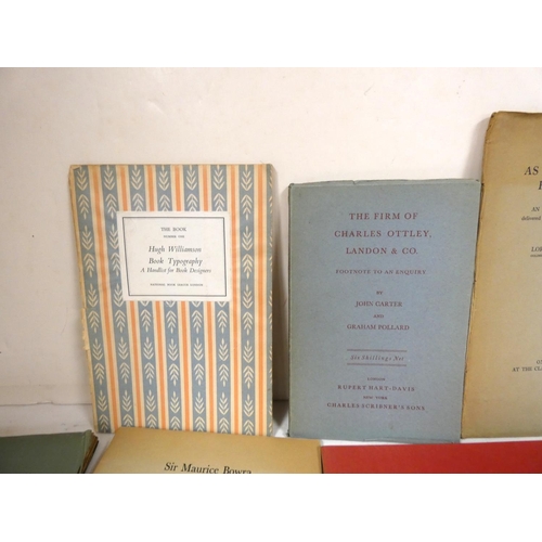 199 - (MORISON STANLEY).  Aspects of Authority & Freedom in Relation to Graeco-Latin Script,... 