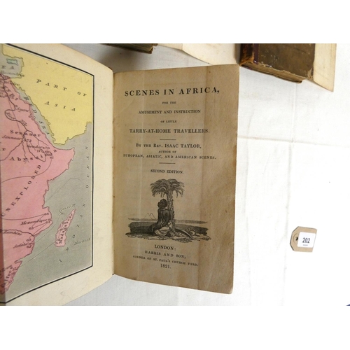 202 - TAYLOR ISAAC.  American Scenes, 1821; African Scenes, 1821; Asiatic Scenes, 1822 & Sce... 