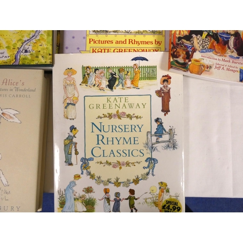 219 - Children's & Illustrated.  10 various vols. incl. Caldecott, Kate Greenaway, 