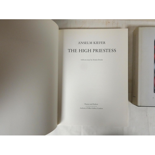 228 - KIEFER ANSELM.  The High Priestess. Col. plates. Folio. Orig. grey cloth in d.w., good cond. 1989; a... 