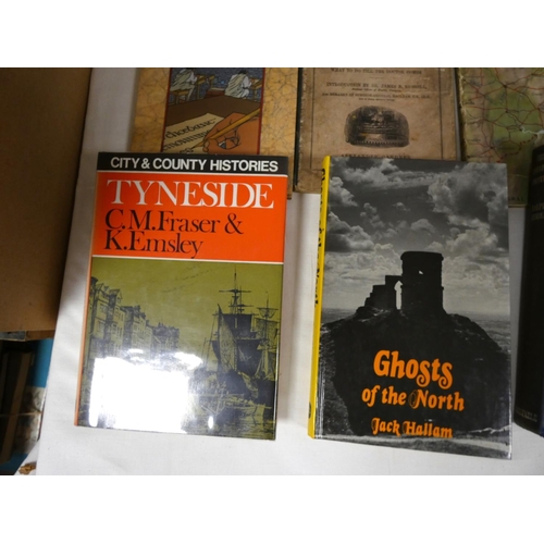 237 - North of England History & Topography.  A carton of various vols.