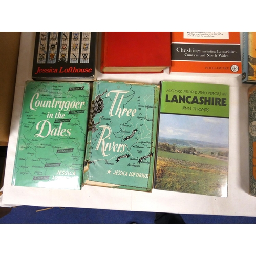 238 - Lancashire History & Topography.  A carton of various vols.