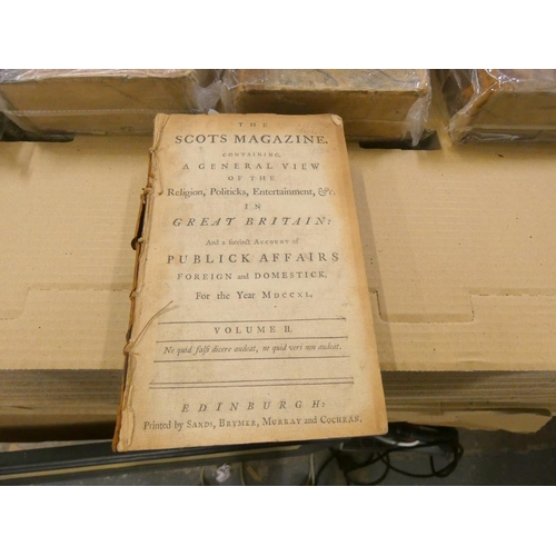 195 - THE SCOTS MAGAZINE CONTAINING A GENERAL VIEW OF THE RELIGION, POLITICKS, ENTERTAINMENT &c. IN GR... 