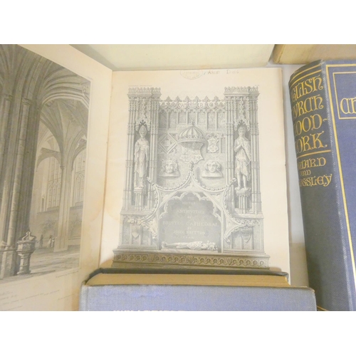 273 - BRITTON JOHN.  History & Antiquities of the Abbey & Cathedral Church of Peterborough. Eng. t... 