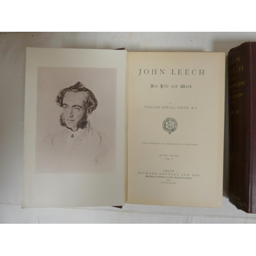 289 - FRITH WILLIAM POWELL.  John Leech, His Life & Work. 2 vols. Signed, presentation inscription fro... 