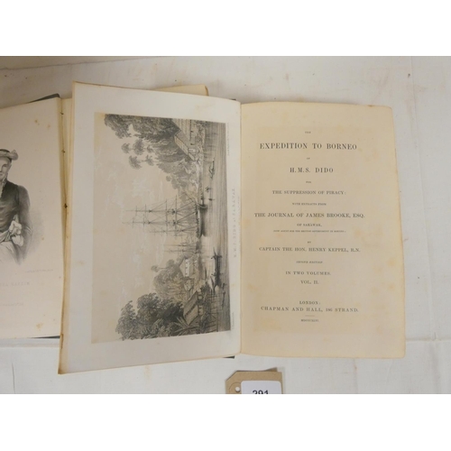 291 - KEPPEL HON. HENRY.  The Expedition to Borneo of HMS Dido for the Suppression of Piracy wit... 