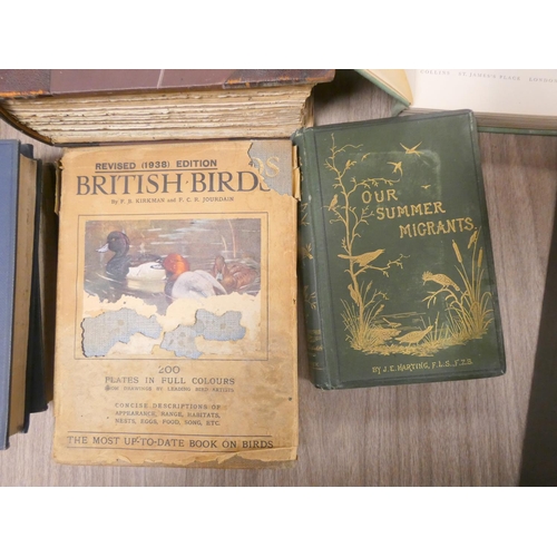 293 - KIRKMAN F. B.  The British Bird Book. 2 vols. Poor cond. but many col. plates. Quarto. 191... 