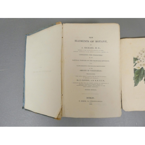 299 - SALISBURY WILLIAM.  The Botanist's Companion or An Introduction to the Knowledge of Practi... 