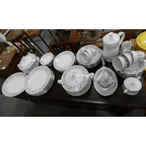 200A - Various tea sets to include two RC Fiesta and large RC floral dinner service.