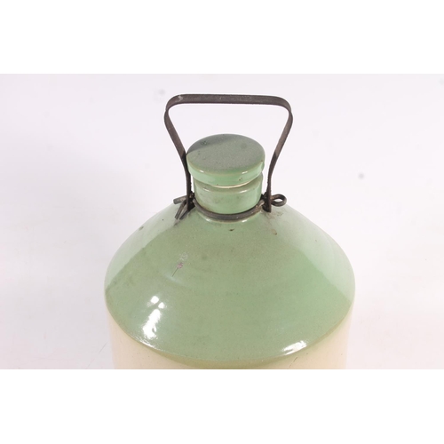 49 - West Country stoneware cider flagon.