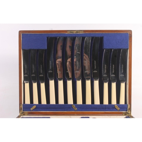 52 - Daniel and Arter stainless steel cutlery set.