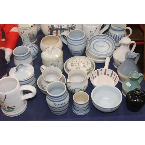 122 - Buchan Art Pottery jugs, tureens, etc.