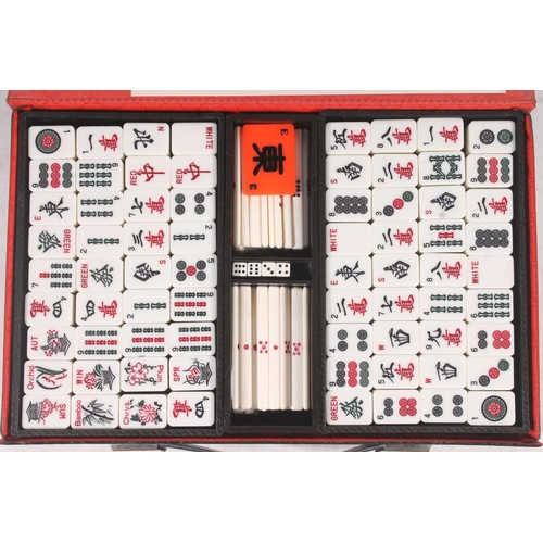 145 - Vintage Mah-jong set.