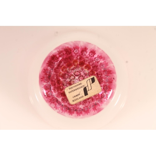 188 - Perthshire millefiori glass paperweight bowl, W8.5cm.