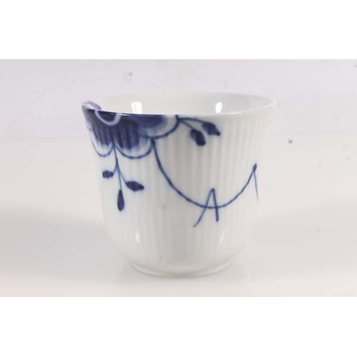 206 - Royal Copenhagen blue and white plate and similar cup (2)