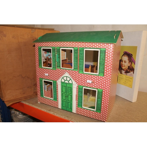 257 - Model dolls house.
