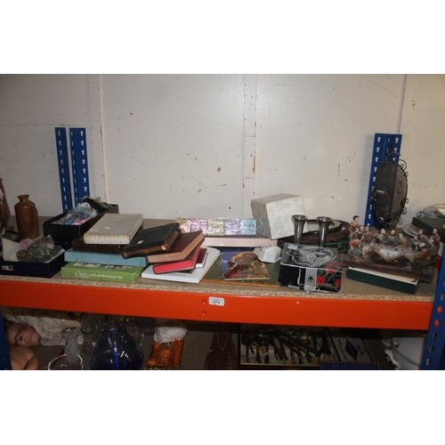 273 - Holy Bibles, silver plated flatware, watches, etc.