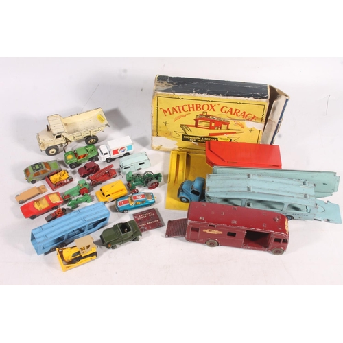 90 - Dinky Supertoys horse box, other Dinky and die-cast toys.