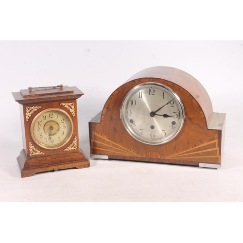 96 - Two early 20th century mantel clocks.