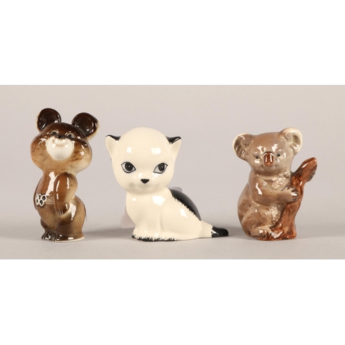 11 - Beswick koala, Szeiler cat, and Lomonosov 'Misha' USSR Olympic mascot bear (10)