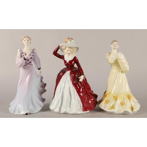 211 - Three Coalport figures, Margaret, Wendy and Enchantress (3)