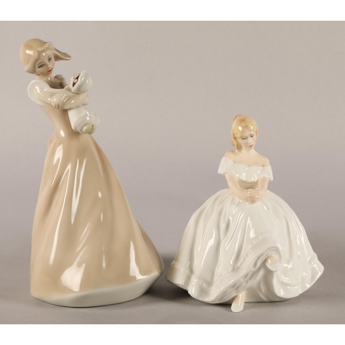 226 - Two Royal Doulton figures, Heather HN2956 also Dreaming HN3133. (2)