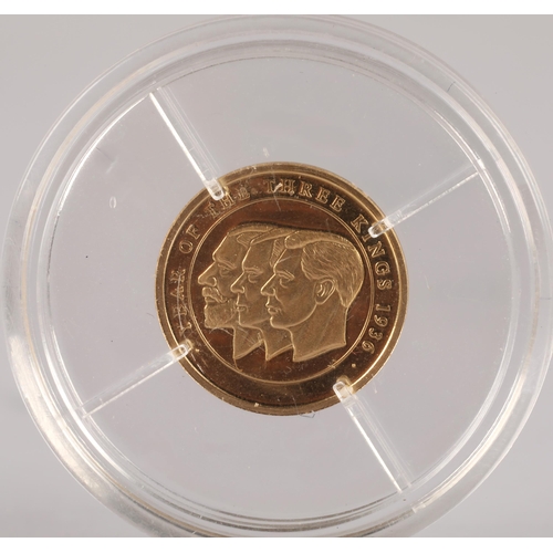 64 - 14ct gold 0.5g gold coin