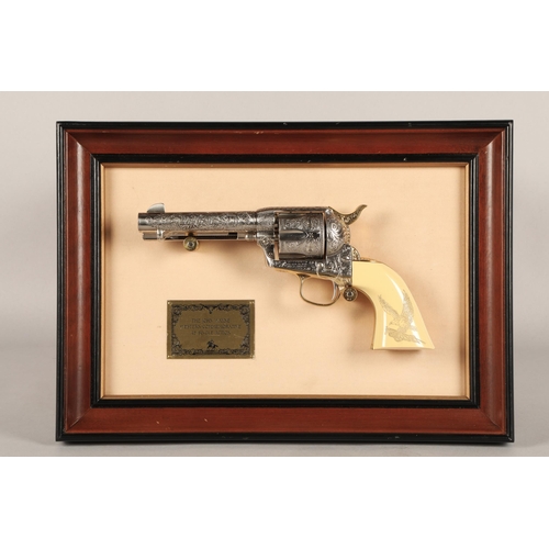 340 - John Wayne commemorative replica Colt.45 revolver