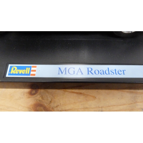 15 - Four boxed Revell diecast model to include 08447 MGA Roadster, two 08443 MGA Roadsters, and 08802 Au... 