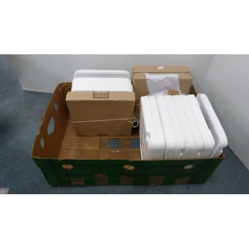 46 - Carton containing sixteen collector's plates to include Royal Worcester dogs etc.