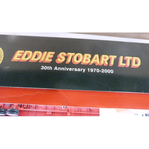 6 - Group of Corgi Eddie Stobart diecast models, mainly boxed examples and a part set.  