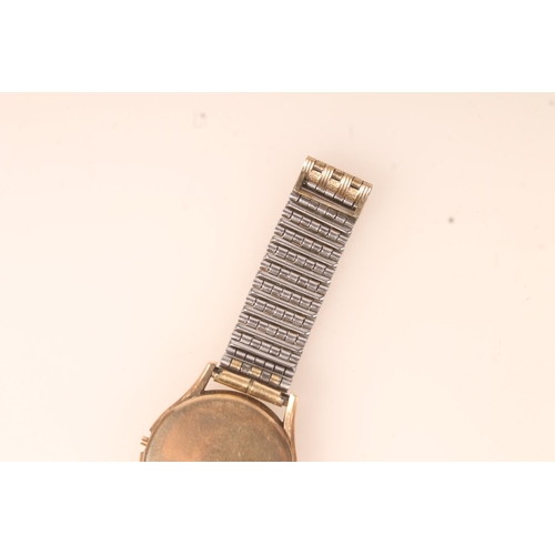 537 - 9ct gold Bentima star gents wristwatch.