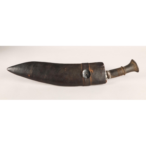 47 - Eastern Kukri in scabbard.