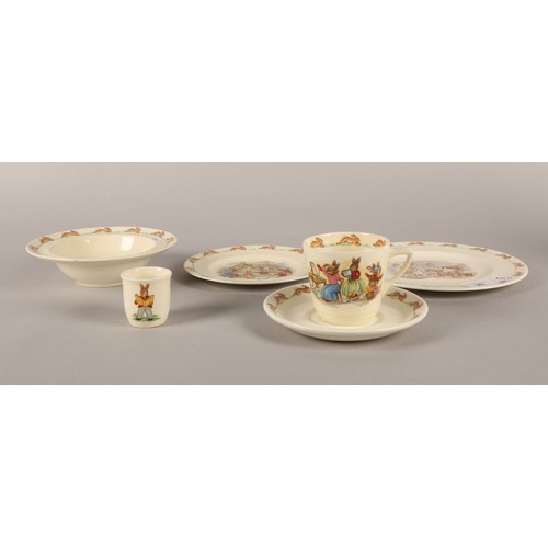 30 - Royal Doulton Bunnykins nursery set (6)